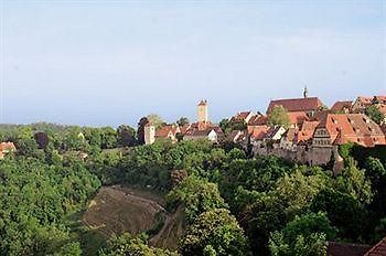 Hotel Restaurant Cafe Uhl Rothenburg ob der Tauber Exterior photo