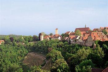 Hotel Restaurant Cafe Uhl Rothenburg ob der Tauber Exterior photo